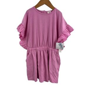 Stem Pink Ruffle Romper‎ 5 New